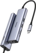 HUB Ugreen USB-C 7 en 1 Supporte PD (Power Delivery) 100W Recharge (90568)
