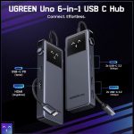 Hub USB-C Ugreen Uno 6-in-1 USB-C (35998) – Image 2