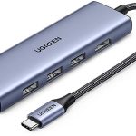 HUB USB-C Ugreen 6 en 1 - 4K (20956A)