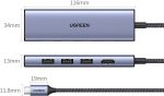 HUB USB-C Ugreen 6 en 1 - 4K (20956A) – Image 5