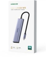 HUB USB-C Ugreen 6 en 1 - 4K (20956A) – Image 4