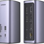 Station Hub USB-C Ugreen Revodok 12 en 1 Supporte PD (Power Delivery) 100W Recharge (90325)