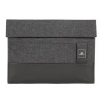 Housse Rivacase Lantau 8805 noir chiné pour MacBook Pro 16 et Ultrabook 15,6 pouces