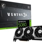Carte Graphique MSI GeForce RTX 5080 16G VENTUS 3X OC (912-V531-428)