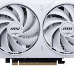 Carte Graphique MSI GeForce RTX 5060 8G VENTUS 2X OC Blanc