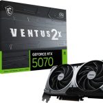Carte Graphique MSI GeForce® RTX 5070 12G VENTUS 2X OC (912-V532-003)