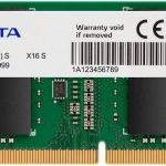 ADATA BARETTE Mémoire DDR4 3200 8GB PC PROTABLE (normal packaging) 12M