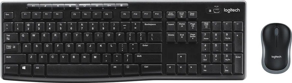 cmsowtx3b0lkfqg0383wsqxhz.jpg Logitech Wireless Desktop MK270 - Ensemble sans fil souris + clavier (AZERTY Français) – Image 1