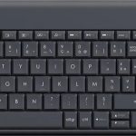 Clavier sans fil avec pavé tactile intégré Logitech K400 Plus (AZERTY, Français)