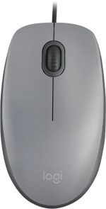 LOGITECH SOURIS M110 Silent MID GRAY - USB 12 Mois