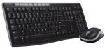 Logitech Wireless Desktop MK270 - Ensemble sans fil souris + Clavier QWERTY