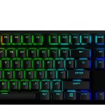 Clavier de jeu mécanique HyperX Alloy Origins PBT HX Rouge - AZERTY (639N3AA)