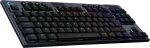LOGITECH CLAVIER G915 X LIGHTSPEED TKL Bluetth Low-Profile Wireless Gaming Keyboard-BLACK-US INT 12M – Image 4