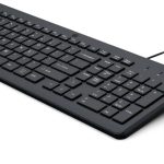 HP 100 Wired Mouse and Keyboard 12M