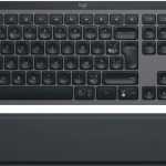 Clavier sans fil Logitech MX Keys Plus avec repose-poignets - AZERTY (920-009406)