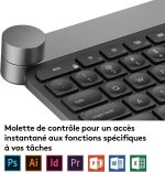 Clavier Bluetooth Multidispositif Logitech Craft - Français (AZERTY) (920-008497) – Image 7