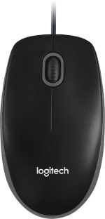 Souris filaire LOGITECH Corded Mouse B100 – Image 3
