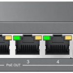 Switch non administré Grandstream GWN7700MP 5 Ports Gigabit PoE / 1 port SFP+