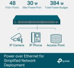 Switch managable TP-Link TL-SG3452P L2+ JetStream 52 ports Gigabit avec 48 ports PoE+ – Image 6