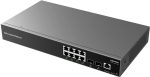 Switch Administrable Niveau 2+ Grandstream GWN7801 8 Ports Gigabit + 2 Ports SFP – Image 4
