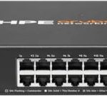 Switch Administrable HPE Aruba CX 6200F 24 ports Classe 4 PoE 4 ports SFP 370W (JL725B)