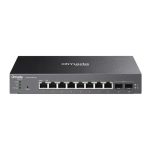 Switch Smart TP-Link SG2210XMP-M2 Omada 8 ports 2,5GbE + 2 ports 10GE SFP+ avec 8 ports PoE+ (SG2210XMP-M2)
