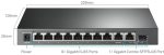 Switch Administrable TP Link TL-SG1210MPE 9 ports Gigabit RJ45 et 1 port combo Gigabit SFP / RJ45 - PoE 123 W – Image 2