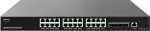 Switch Administrable Niveau 3 Grandstream GWN7813 - 24 Ports Gigabit / 4 Ports SFP+