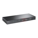 TP-Link TL-SL1218MP Non-géré Fast Ethernet (10/100) Connexion Ethernet, supportant l'alimentation via ce port (PoE) 1U – Image 3