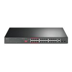 TP-Link TL-SL1226P Non-géré Fast Ethernet (10/100) Connexion Ethernet, supportant l'alimentation via ce port (PoE) 1U
