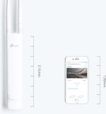 Point d'accès WiFi 4 TP-Link EAP110-OUTDOOR WiFi N 300 Mbps Extérieur (IP65) – Image 4