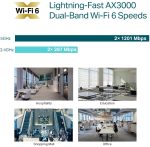 Point d'accès WiFi 6 TP-Link AX3000 plafonnier (EAP650) – Image 7