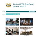 Point d'accès WiFi 6 TP-Link EAP613 AX1800 plafonnier (EAP613) – Image 4