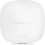 Point d'accès WiFi 6 intérieur HPE Instant On AP25 4x4(RW) (R9B28A)