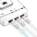 Point d'accès WiFi 5 TP-Link AC1200 mural Omada MU-MIMO Gigabit (EAP235-WALL) – Image 2