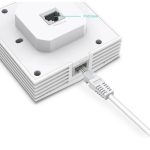TP-Link EAP650-Wall WiFi 6 3000 Mbit/s Blanc Connexion Ethernet, supportant l'alimentation via ce port (PoE) (EAP650-WALL) – Image 5