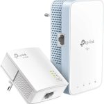 CPL TP-Link AV1000 Gigabit Powerline ac Wi-Fi Kit 300 Mbps (TL-WPA7517 KIT)