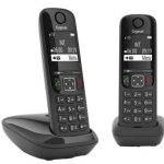 Pack de deux téléphones sans fil DECT Gigaset AS690 Duo (4250366854649)
