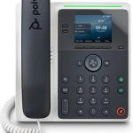 POLY Téléphone IP Edge E100 compatible PoE Téléphone IP Poly Edge E100 compatible PoE (82M86AA)