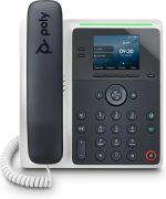 POLY Téléphone IP Edge E100 compatible PoE Téléphone IP Poly Edge E100 compatible PoE (82M86AA)