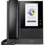 POLY Téléphone multimédia professionnel CCX 400 pour Microsoft Teams et compatible PoE (848Z8AA)