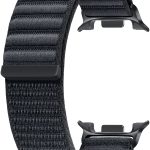 Bracelet Samsung tissu pour Galaxy Watch8 | Watch8 Classic (S/M) (ET-SVL32SBEGWW)