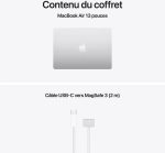 MacBook Air 13 Pouces (Puce M5) Apple M5 (CPU10-Core/GPU8-Core) 16Go 512 GB Silver – Image 4