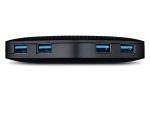 TP-Link UH400 USB 3.2 Gen 1 (3.1 Gen 1) Type-A 5000 Mbit/s Noir USB 3.0, up to 5Gbps, 4-port, Portable Hub (UH400 V3) – Image 2