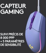 Souris gaming filaire Logitech G102 – Image 5