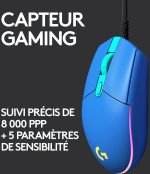 Souris gaming filaire Logitech G102 – Image 2