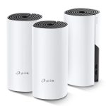 TP-Link Deco M4(3-pack) Bi-bande (2,4 GHz / 5 GHz) Wi-Fi 5 (802.11ac) Blanc 2 Interne (DECO M4(3-PACK) V1) – Image 2