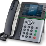 Téléphone IP POLY Edge E550 compatible PoE (82M91AA)