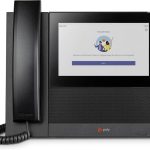 POLY Téléphone multimédia professionnel CCX 600 pour Microsoft Teams et compatible PoE (82Z84AA)