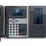 POLY Téléphone IP Edge E450 compatible PoE Téléphone IP Poly Edge E450 compatible PoE (82M90AA)
